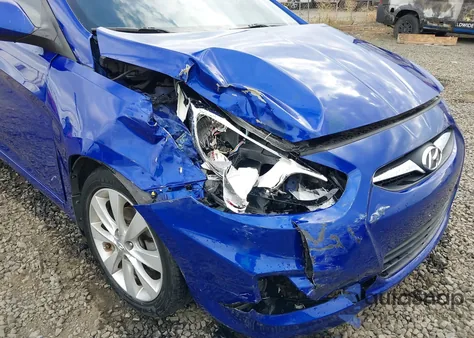 2012 Hyundai Accent Se from USA, damaged, VIN KMHCU5AE0CU020055